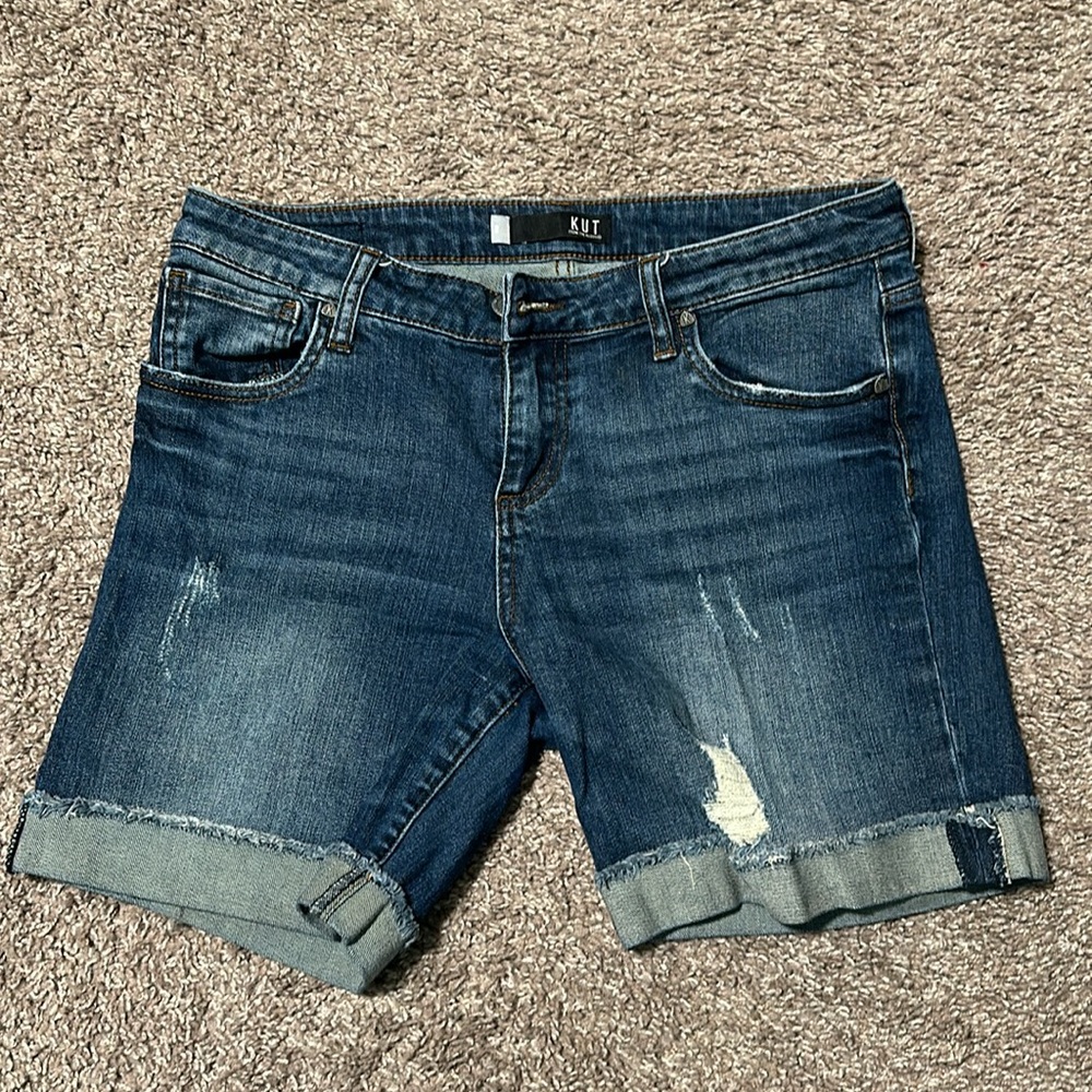 Size 8 KUT Jean Shorts
